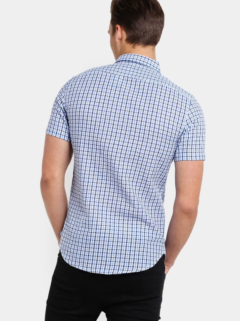 Checkered Short Sleeve Shirt