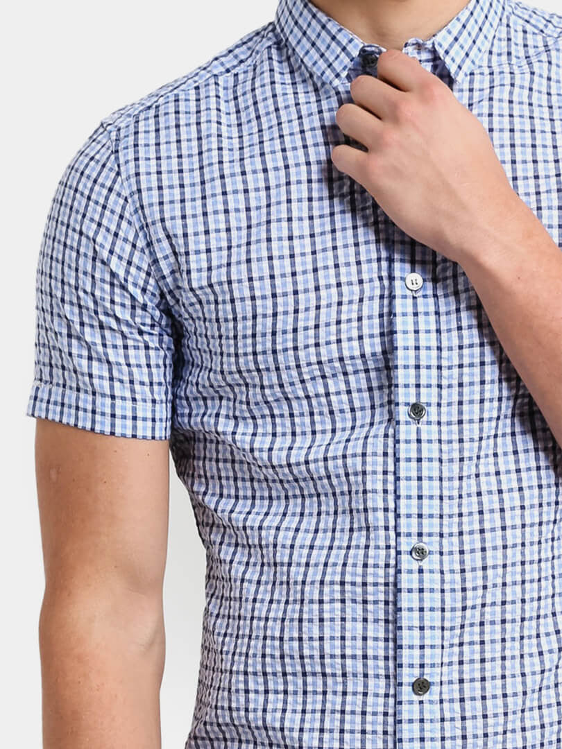 Checkered Short Sleeve Shirt