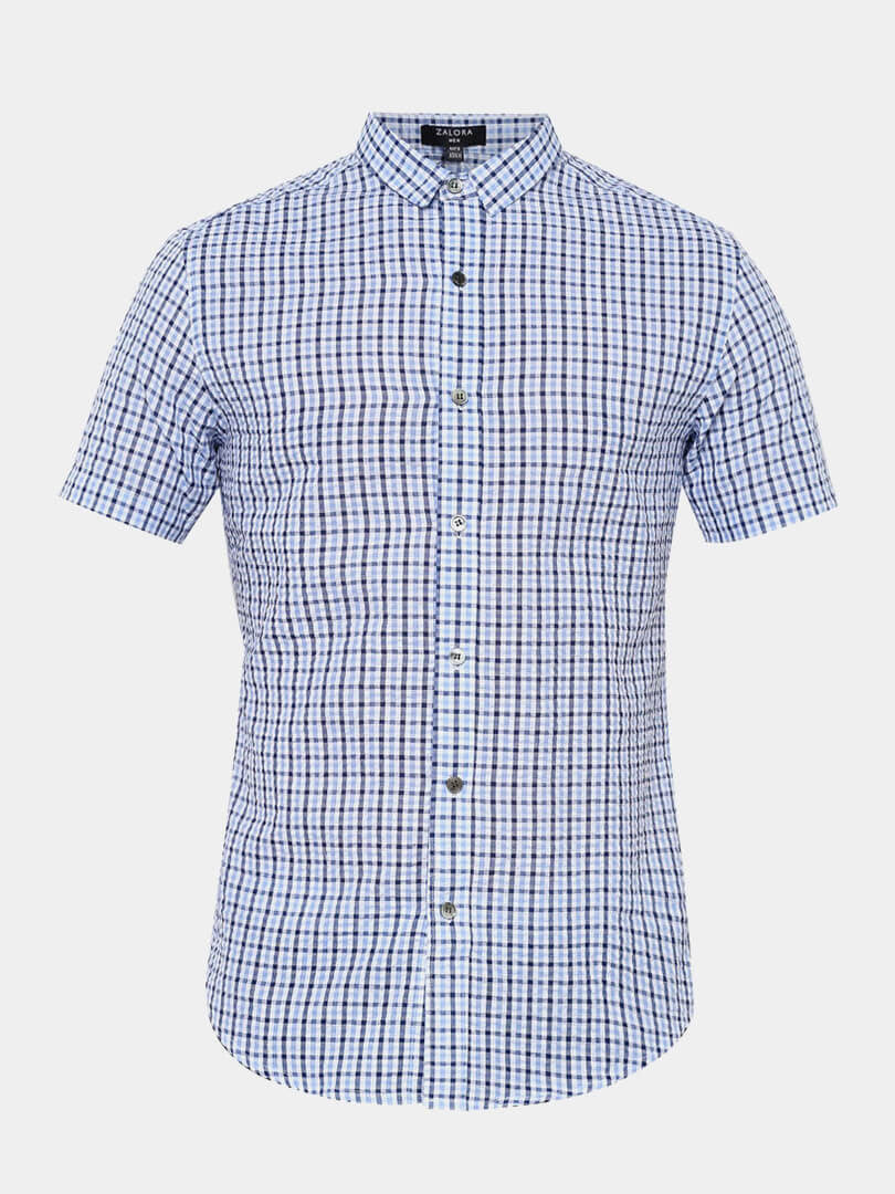 Checkered Short Sleeve Shirt