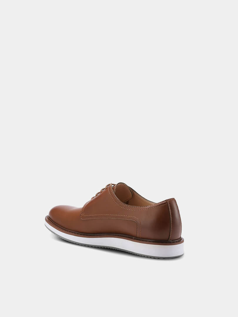 Contemporary Faux Leather Brogues
