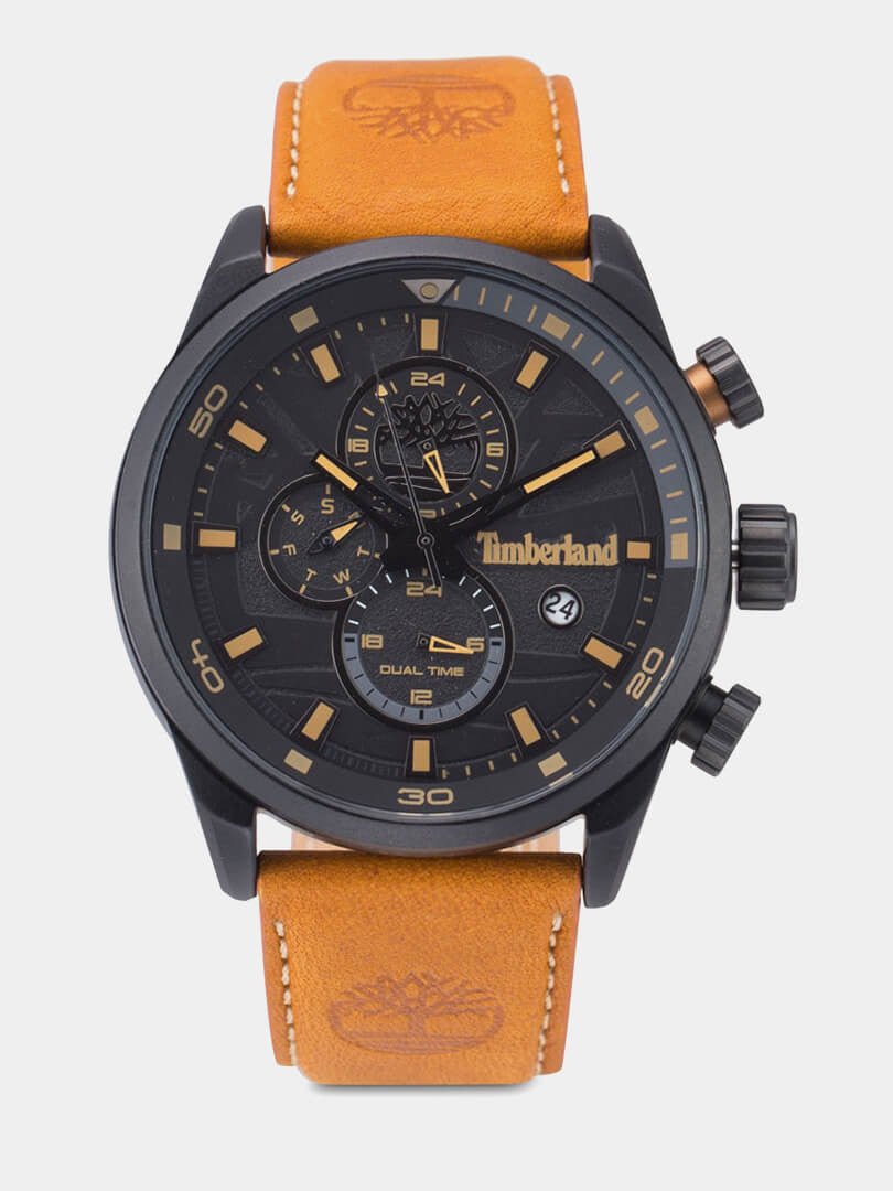 Chaps Orange Nylon Watch