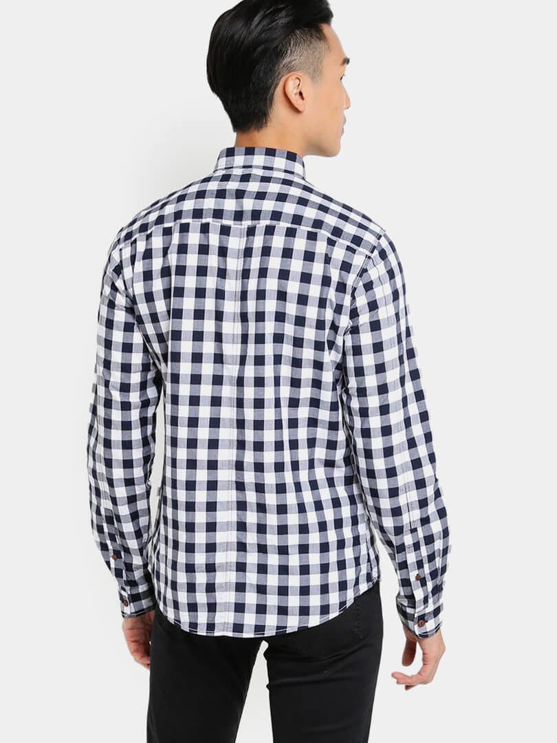 Harlin Gingham Checkered Shirt