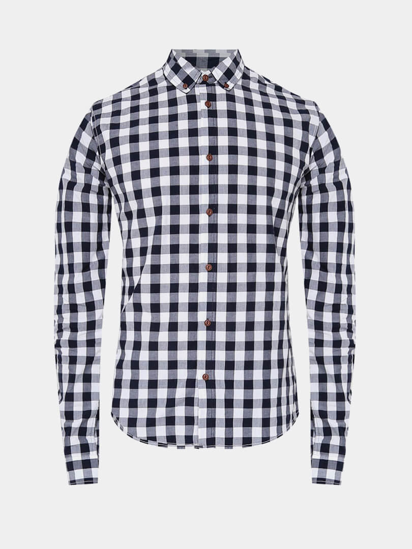 Harlin Gingham Checkered Shirt
